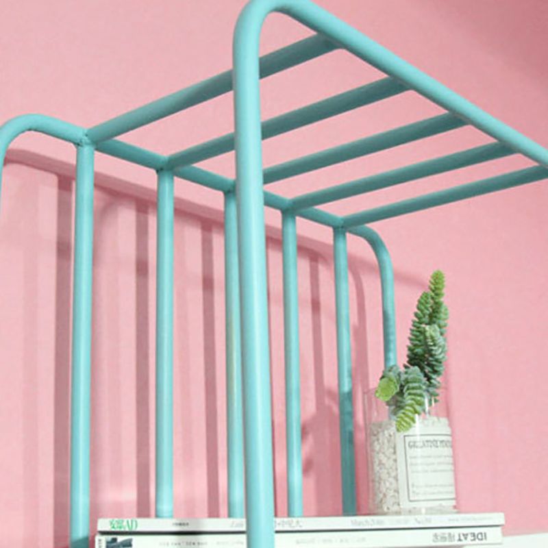 4 Shelves Standard Bookshelf Metal Modern Bookcase ,11.8" W X 70.9" H Clearhalo 'Bookcases' 'furn' 'furn_bookcases' 'Furniture' 'Office Furniture' 1200x1200_7d281c49-d824-4542-adca-37cb48fdc16a