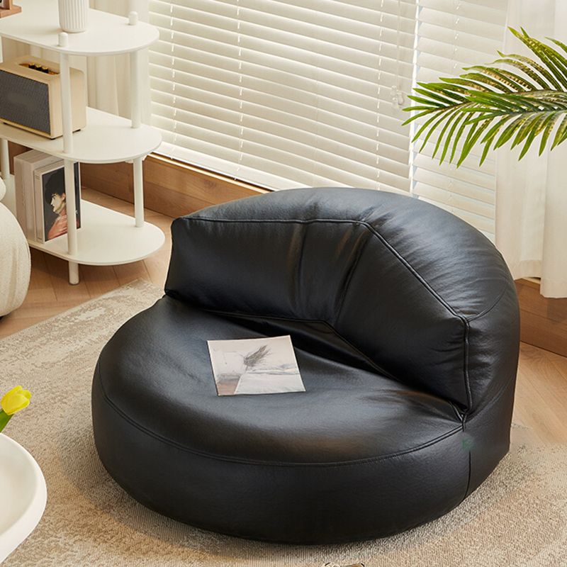 Contemporary Armless Single Sofa Chair Solid Color Accent Chair Clearhalo 'Accent Chairs' 'accent_chairs' 'Chairs & Seating' 'furn' 'furn_accent_chairs' 'Furniture' 'Living Room Furniture' 1200x1200_7d2acf62-1e85-4d26-b1dd-01524620fe5e