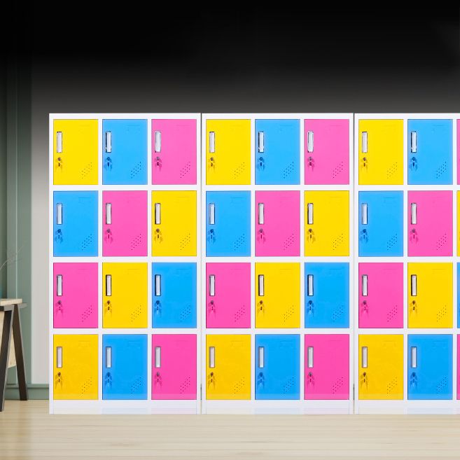 Metalen eigentijdse kast voor home matte afwerking opbergkast