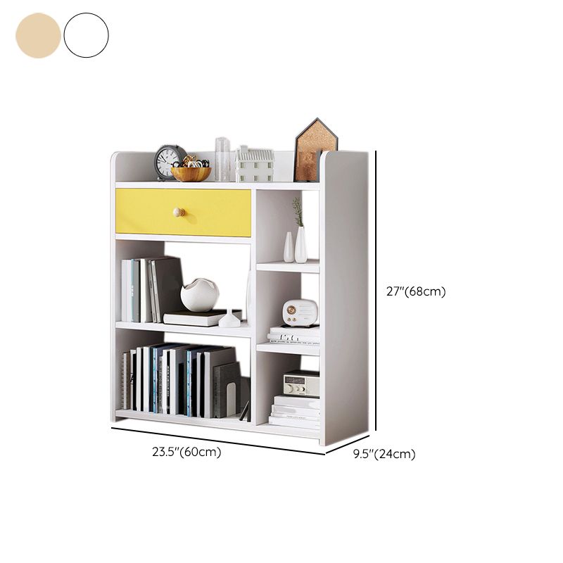 Contemporary Vertical Open Shelf Bookcase Engineered Wood Home Book Shelf with Shelves Clearhalo 'Bookcases' 'furn' 'furn_bookcases' 'Furniture' 'Office Furniture' 1200x1200_7d30d9f1-bb2b-43bb-96c8-9cfd359c7169