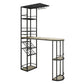 Modern Stone Bar Table Double Pedestal Bar Desk with Storage Shelf Clearhalo 'Bar Furniture' 'Bar Tables' 'bar_tables' 'furn' 'furn_bar_tables' 'Furniture' 'Kitchen & Dining Furniture' 1200x1200_7d30db7f-2eb1-4091-87bf-18dee891c95a