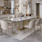 Nordic Glam Style Sintered Stone Rectangle Table Set 1/4/5/7 Pieces Dining Set Clearhalo 'Dining Room Sets' 'Dining Tables & Seating' 'dining_room_set' 'furn' 'furn_dining_room_set' 'Furniture' 'Kitchen & Dining Furniture' 1200x1200_7d3174ee-82ba-42cf-b8d0-1ecefe66420e