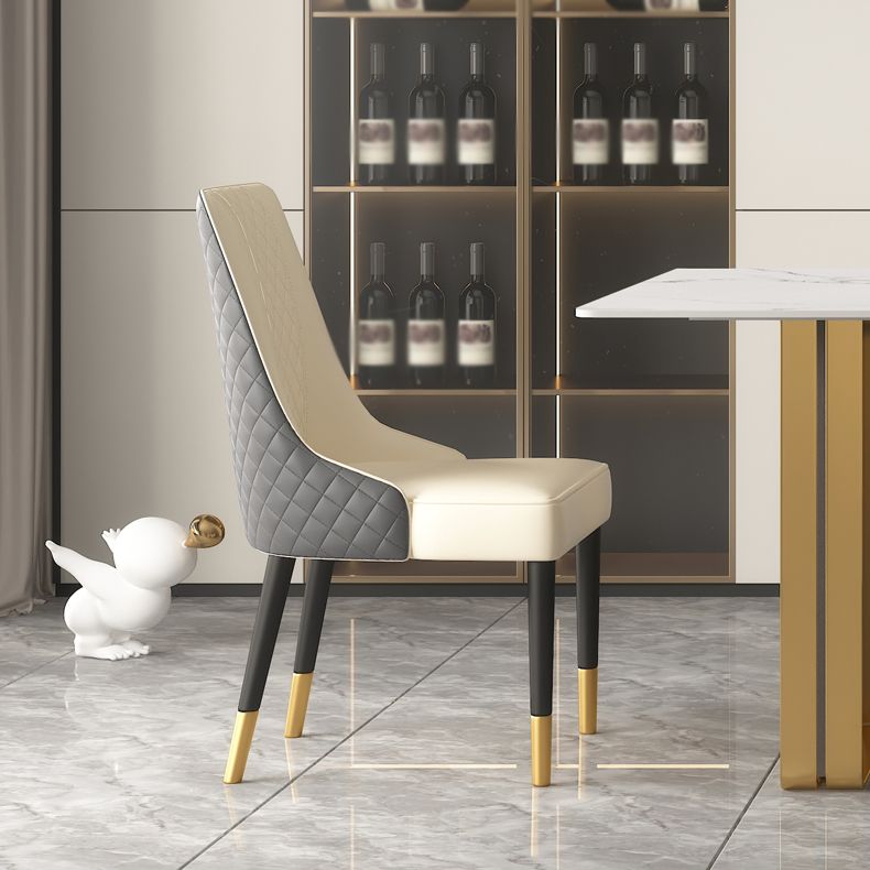 1/4/5/6/7 Pieces Dining Chairs Set White Sintered Stone Dining Table Set for Home Use Clearhalo 'Dining Room Sets' 'Dining Tables & Seating' 'dining_room_set' 'furn' 'furn_dining_room_set' 'Furniture' 'furniture_dining_room_set' 'Kitchen & Dining Furniture' 1200x1200_7d365b84-8ce4-4b77-82a6-1145c22fceba