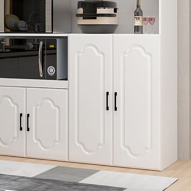 Glass Door Wood Sideboard Modern Credenza with Storage for Kitchen Clearhalo 'buffet_sideboard' 'Buffets & Sideboards' 'Furniture' 'furniture_buffet_sideboard' 'Kitchen & Dining Furniture' 1200x1200_7d3ae7e7-e991-458b-bed2-056f2c964b07