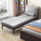 Traditional Wooden with Arms Chaise Round Arms for Bedroom Living Room Clearhalo 'Chairs & Seating' 'Chaise Lounge' 'chaise_lounge' 'furn' 'furn_chaise_lounge' 'Furniture' 'Living Room Furniture' 1200x1200_7d40eb19-29ad-43ff-9b00-a9aaaeb0fbb9