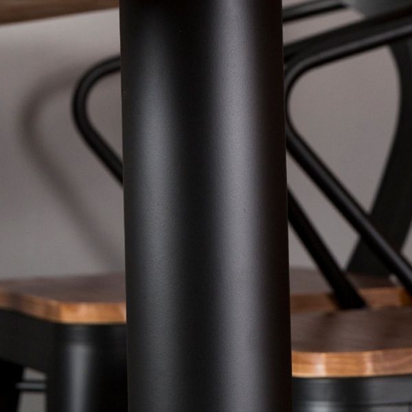 Modern Dinning Table with Brown Wood Dining Table for Kitchen