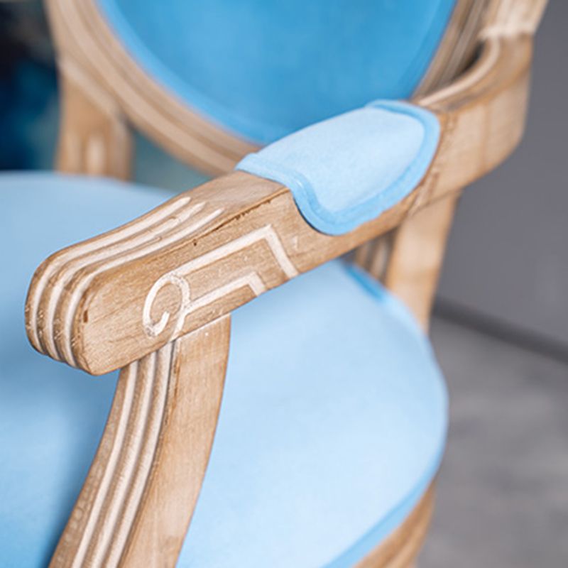 Country Style Solid Wood Dining Room Armchair King Louis Back Side Chair Clearhalo ' kitchen&dining_furn' 'Dining Chairs' 'Dining Tables & Seating' 'dining_chair' 'furn' 'furn_dining_chair' 'Furniture' 'furniture_dining_chair' 'Kitchen & Dining Furniture' 'kitchen' 1200x1200_7d440f21-6e6a-487b-850d-ff8b8fff19db