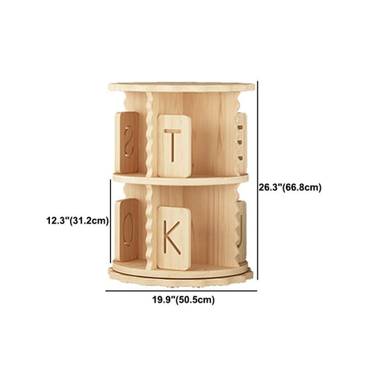 Contemporary Style Bookshelf Natural Solid Wood Bookcase for Home Office Clearhalo 'Bookcases' 'furn' 'furn_bookcases' 'Furniture' 'furniture_bookcases' 'Office Furniture' 1200x1200_7d44dab1-9d62-4e1c-ba33-70ac23821d77