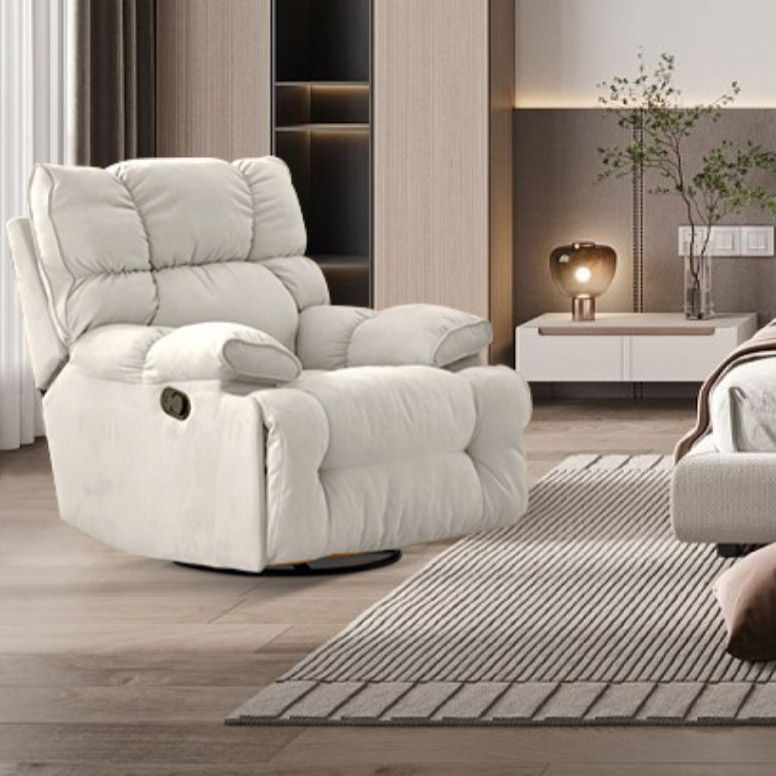 Chaise inclinable inclinable à bascule à bascule de couleur de couleur unie solide