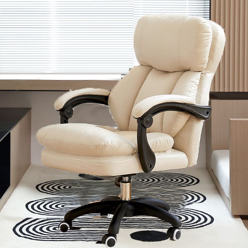 Chaise pivotante moderne Hauteur de siège réglable Inclinaison de mécanisme de bureau chaise de bureau avec roues