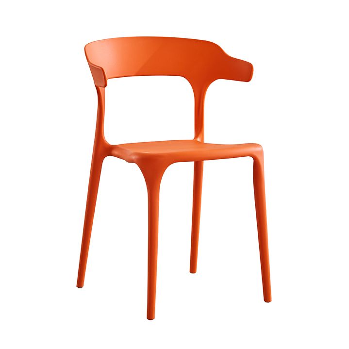 Modern Contemporary Plastic Side Chairs Multicolor Open Back Dining Chairs Clearhalo ' kitchen&dining_furn' 'Dining Chairs' 'Dining Tables & Seating' 'dining_chair' 'furn' 'furn_dining_chair' 'Furniture' 'furniture_dining_chair' 'Kitchen & Dining Furniture' 'kitchen' 1200x1200_7d4c8a1a-593d-46a7-9c6e-c8445552f936