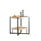 Glass Round Contemporary Coffee Table Cross Legs Single Coffee Table with Storage Clearhalo 'Coffee & Accent Tables' 'Coffee Tables' 'coffee_tables' 'furn' 'furn_coffee_tables' 'Furniture' 'Living Room Furniture' 1200x1200_7d4d239b-d731-41d3-ae0c-a3f0cec6e6b5