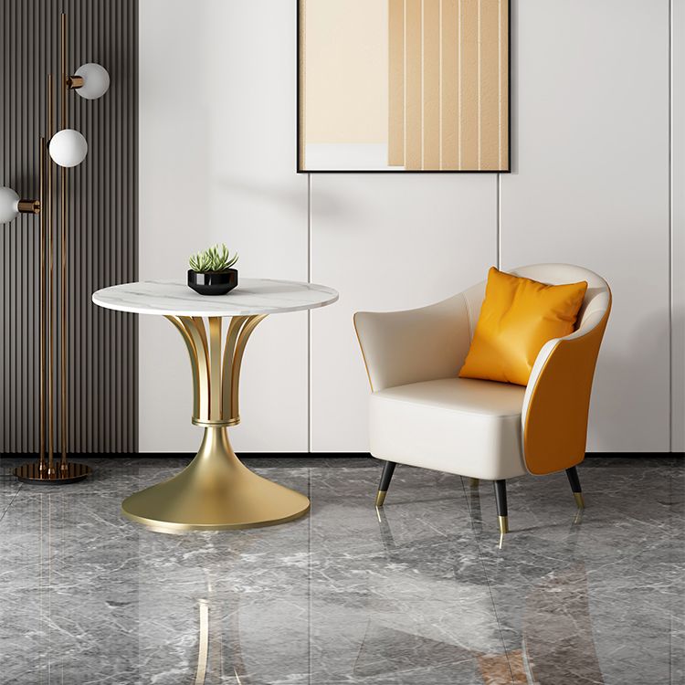 Metallglam -Essset mit gepolsterten Stühlen 1