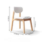 Solid Wood Scandinavian Dining Room Chair Matte Finish Open Back Dining Side Chair Clearhalo ' kitchen&dining_furn' 'Dining Chairs' 'Dining Tables & Seating' 'dining_chair' 'furn' 'furn_dining_chair' 'Furniture' 'furniture_dining_chair' 'Kitchen & Dining Furniture' 'kitchen' 1200x1200_7d4ff809-9a4e-4ff6-b754-493d625020f0
