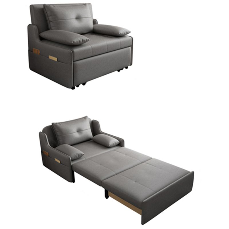 33" Wide Scandinavian Sleeper Sofa Futon Foldable Sleeper Sofa