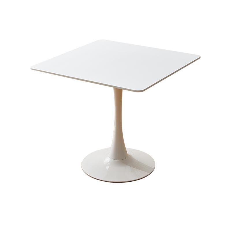 Moderne witte vervaardigde houten tafel Tulp-eettafel voor thuis