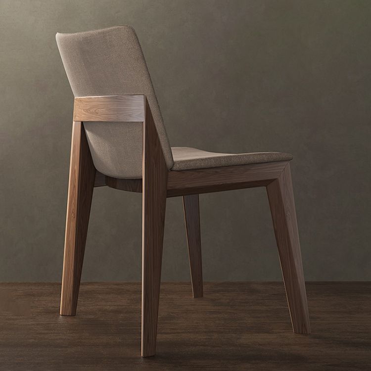Contemporary Style Dining Chairs Kitchen Dining Wooden Armless Side Chair Clearhalo ' kitchen&dining_furn' 'Dining Chairs' 'Dining Tables & Seating' 'dining_chair' 'furn' 'furn_dining_chair' 'Furniture' 'furniture_dining_chair' 'Kitchen & Dining Furniture' 'kitchen' 1200x1200_7d5d92d4-91b2-42ea-84aa-889dbe08760c