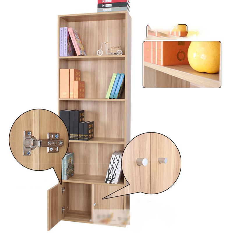 Geschlossenes Holzbuchhandel moderne minimalistische Wohnzimmer Schlafzimmer Rechteckige Bücherregal
