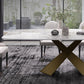 Sintered Stone Top Dining Table for Restaurant Luxury Rectangle Table with Metal Pedestal Clearhalo ' dining_table' 'Dining Tables & Seating' 'Dining Tables' 'furn' 'furn_dining_table' 'Furniture' 'furniture_dining_table' 'Kitchen & Dining Furniture' 'kitchen&dining_furn' 'kitchen' 'kitchen_dining_table' 1200x1200_7d645e96-deb2-4bc8-9492-aa3db393fc10