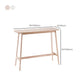 Mesa de bar rectangular de estilo contemporáneo, mesa de comedor de madera para el hogar