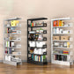 Urban Open Back Shelf Bookcase Standard Steel Bookshelf for Study Room Clearhalo 'Bookcases' 'furn' 'furn_bookcases' 'Furniture' 'Office Furniture' 1200x1200_7d68b5e0-074e-49fe-826b-e6c70baf2bd3