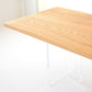 Natural Solid Wood Dining Table Modern Restaurant Furniture with Acrylic Double Pedestal Clearhalo 'Dining Tables & Seating' 'Dining Tables' 'dining_table' 'furn' 'furn_dining_table' 'Furniture' 'Kitchen & Dining Furniture' 1200x1200_7d6964bf-c702-4a80-b0a6-141c00ade2ae