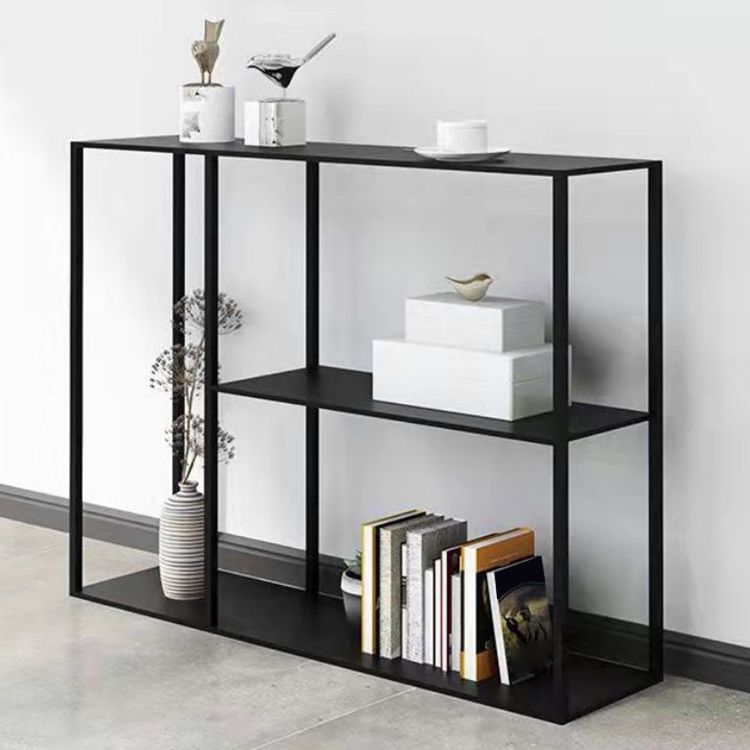 Tavolo da divano di divano console di ferro contemporaneo Tavolo da rettangolo per Hall