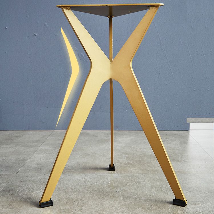 20" Tall Modern Marble Table Top End Table With Three Metal Legs Clearhalo 'Coffee & Accent Tables' 'End & Side Tables' 'end_side_table' 'end_side_tables' 'furn' 'furn_end_side_tables' 'Furniture' 'furniture_end_side_table' 'Living Room Furniture' 1200x1200_7d740172-ad72-49b2-aa23-c6aa4d5e3c6d