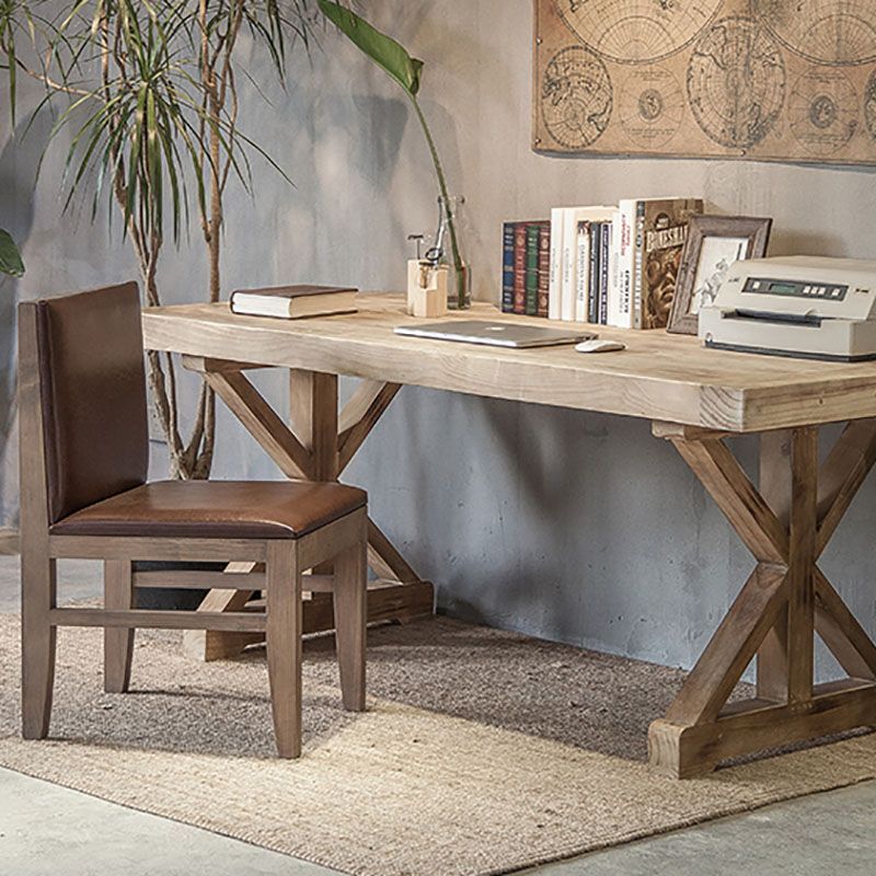 1/2 Pieces Traditional Wood Dining Furniture Set with Wood Chairs Natural Table Furniture Clearhalo &#39;Dining Room Sets&#39; &#39;Dining Tables &amp; Seating&#39; &#39;dining_room_set&#39; &#39;furn&#39; &#39;furn_dining_room_set&#39; &#39;Furniture&#39; &#39;furniture_dining_room_set&#39; &#39;Kitchen &amp; Dining Furniture&#39; &#39;kitchen&amp;dining_furn&#39; &#39;kitchen&#39; 1200x1200_7d775685-09d0-49a1-8bcf-1382e219df89