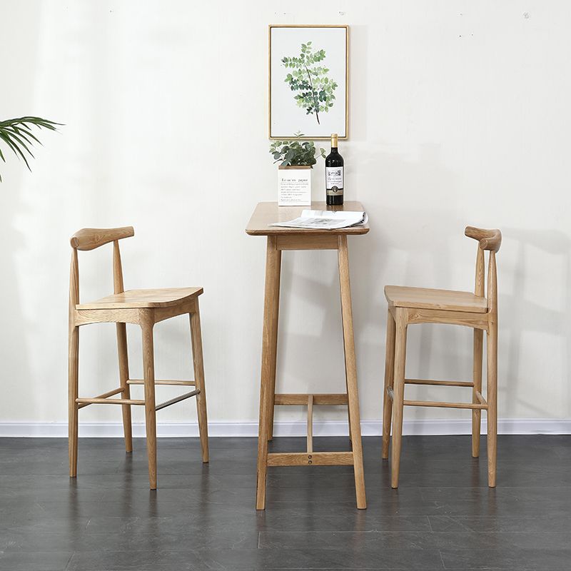 Solid Wood Counter Height Dining Table Modern Patio Bar Table Clearhalo 'Bar Furniture' 'Bar Tables' 'bar_tables' 'furn' 'furn_bar_tables' 'Furniture' 'Kitchen & Dining Furniture' 1200x1200_7d781010-5b59-4a68-a2db-8b6822448a9e