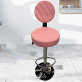 Hedendaagse stijl Liftable Bark-Stool PU Lederen Teller Bar Stool met metalen benen