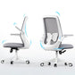 Moderne en eigentijdse bureaustoel Flip-Up Armlest High Back Ergonomic Taakstoel