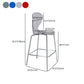 28-inch Height Barstool Modern Indoor Transparent Plastic Bar Stool Clearhalo 'Bar Furniture' 'Bar Stools' 'bar_stools' 'furn' 'furn_bar_stools' 'furniture_bar_stools' 'Kitchen & Dining Furniture' 'kitchen&dining_furn' 'kitchen' 'kitchen_furn' Furniture' 1200x1200_7d7a481c-a226-4a48-9547-2240c3410669