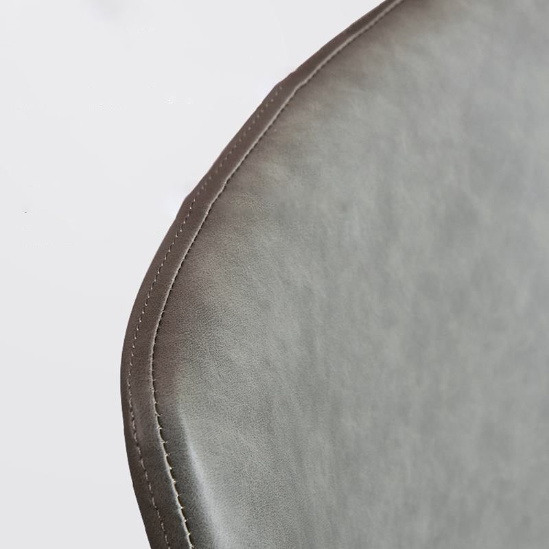 Metal Contemporary Dining Room Side Chair Matte Finish Solid Back Dining Chair Clearhalo ' kitchen&dining_furn' 'Dining Chairs' 'Dining Tables & Seating' 'dining_chair' 'Furniture' 'furniture_dining_chair' 'Kitchen & Dining Furniture' 'kitchen' 1200x1200_7d7aa939-1ee9-40eb-aa45-ef4bc3cbd446