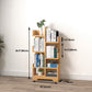 Scandinavian Manufactured Wood Geometric Bookshelf Vertical Open Bookshelf Clearhalo 'Bookcases' 'Furniture' 'furniture_bookcases' 'kitchen' 'kitchen_bookcases' 'Living Room Furniture' 'Office Furniture' 1200x1200_7d7de60f-9149-4fde-ba74-93bfe92ea01d