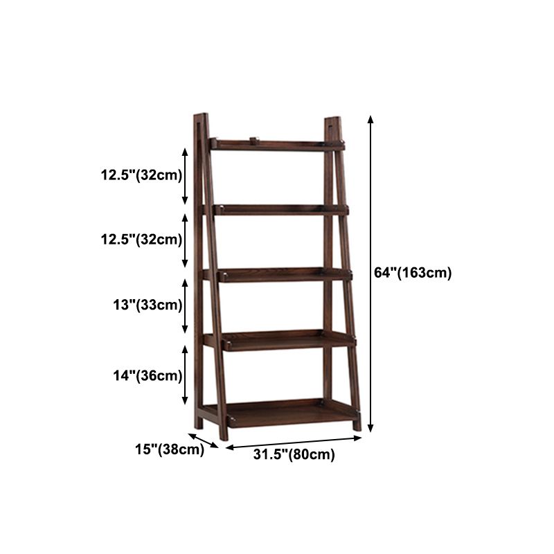 Scandinavian Ladder Bookshelf Vertical Open Ash Bookcase for Living Room Clearhalo 'Bookcases' 'furn' 'furn_bookcases' 'Furniture' 'furniture_bookcases' 'Office Furniture' 1200x1200_7d82738c-9fea-4d80-a842-8f4ce7856bac