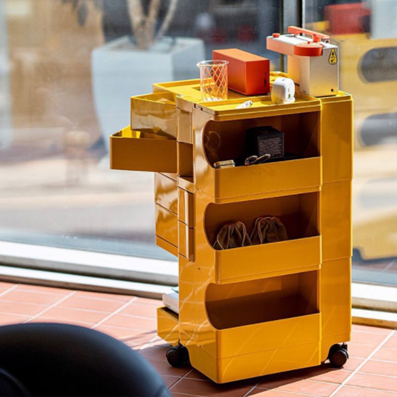 Nightstand Contemporary Night Table with Drawers and Shelves Clearhalo 'Bedroom Furniture' 'furn' 'furn_night_stand' 'Furniture' 'night_stand' 'Nightstands' 1200x1200_7d83046e-40b6-48d5-b392-5ef8e12c9ac8