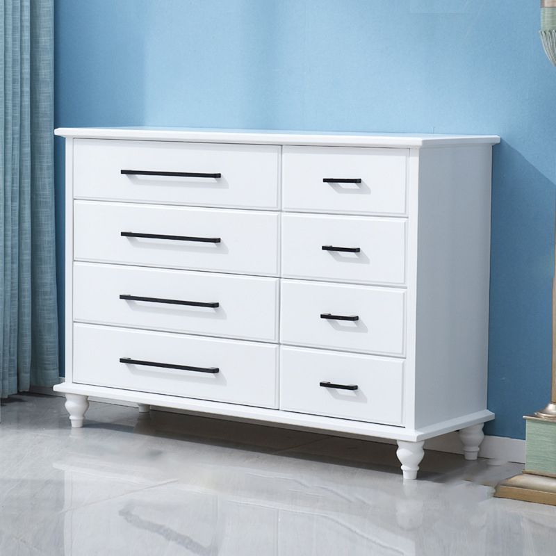 5/7/8 laden Witte houten opbergkast moderne stijl opbergkast dressoir