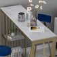 Nordic Glam Rectangle Sintered Stone Table Dining Bar Counter Table for Home Clearhalo 'Bar Furniture' 'Bar Tables' 'bar_tables' 'furn' 'furn_bar_tables' 'Furniture' 'furniture_bar_tables' 'Kitchen & Dining Furniture' 1200x1200_7d84b2a8-3ae3-4c93-9694-da016b9550e8