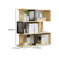 Wood Standard Bookcase Contemporary Style Open Back Bookshelf for Home Office Clearhalo 'Bookcases' 'Furniture' 'furniture_bookcases' 'Office Furniture' 1200x1200_7d854c47-ac47-44c5-a00e-ba6483d421c6