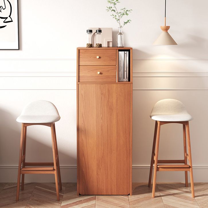 1/2/3 Pieces Bar Stool and Table Set, Folding Solid Wood for Living Room Clearhalo 'Bar Furniture' 'furn' 'furn_home_bar_bar_sets' 'Furniture' 'Home Bars & Bar Sets' 'home_bar_bar_sets' 'Kitchen & Dining Furniture' 1200x1200_7d8bd958-1558-49ab-9f94-b6cf24bf373f