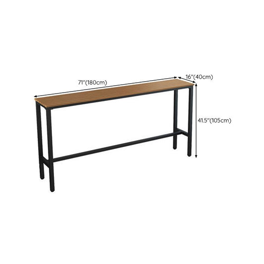 Tavolo da pranzo altezza pub rettangolare tavolo da bar moderno per cucina