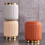 Modern Round Pouf Stain Resistant Velvet Pouf for Living Room Clearhalo 'furn' 'furn_ottomans_poufs' 'Furniture' 'Living Room Furniture' 'Ottomans & Poufs' 'ottomans_poufs' 1200x1200_7d8cc809-41db-4346-aa8c-718d9cc3a6a5