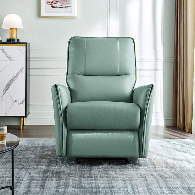 Maderna poltrona poltrona in fux in leatine di colore standard a colori solidi