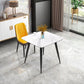 Square Sintered Stone White Dining Table Industrial 4 Legs Table for Dining Room Clearhalo ' dining_table' 'Dining Tables & Seating' 'Dining Tables' 'furn' 'furn_dining_table' 'Furniture' 'furniture_dining_table' 'Kitchen & Dining Furniture' 'kitchen&dining_furn' 'kitchen' 'kitchen_dining_table' 1200x1200_7d8f801b-f4d5-435c-833f-2bdb7bdcd622