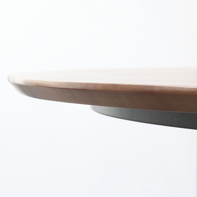 Round Dining Table Contemporary Style Dinner Table for Home Kitchen Clearhalo 'Dining Tables & Seating' 'Dining Tables' 'dining_table' 'furn' 'furn_dining_table' 'Furniture' 'Kitchen & Dining Furniture' 1200x1200_7d906eae-8129-4ffe-b98c-b0457cffcedd