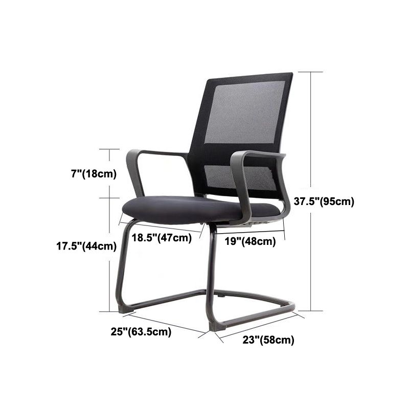 Modern Computer Ergonomic Mesh Chair Height-adjustable Office Chair Clearhalo 'furn' 'furn_office_chair' 'Furniture' 'Office Chairs' 'Office Furniture' 'office_chair' 1200x1200_7d92ecc0-2f45-4202-a46f-93bff588e011
