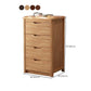 Moderne opbergkist van 15,6 inch breed, massief houten opbergkist, dressoir