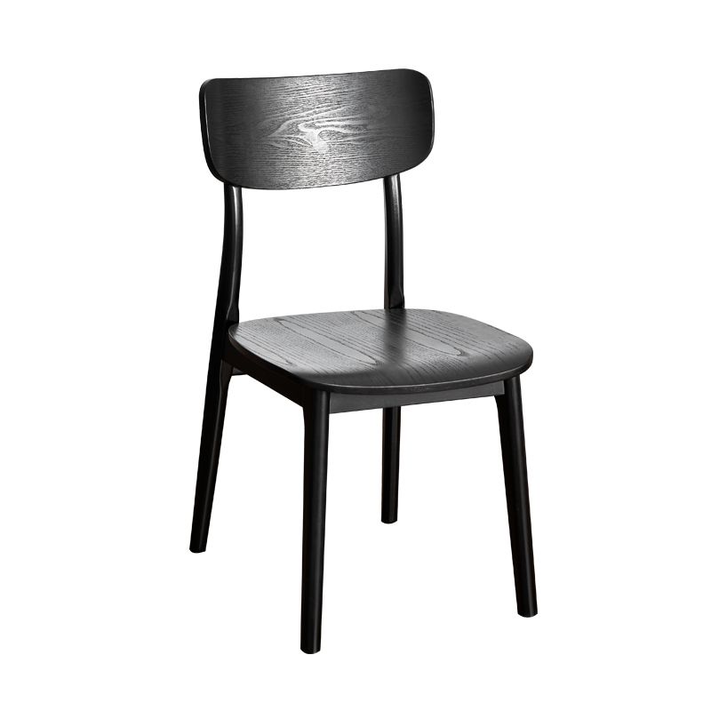 Traditional Wood Dining Armless Chair Open Back Dining Side Chair (Set of 2) Clearhalo ' kitchen&dining_furn' 'Dining Chairs' 'Dining Tables & Seating' 'dining_chair' 'furn' 'furn_dining_chair' 'Furniture' 'furniture_dining_chair' 'Kitchen & Dining Furniture' 'kitchen' 1200x1200_7d946d1f-fdff-4722-a70c-9c01c88aa41e