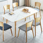Minimalist Sintered Stone Dining Table White Extendable Dining Table for Kitchen Clearhalo ' dining_table' 'Dining Tables & Seating' 'Dining Tables' 'furn' 'furn_dining_table' 'Furniture' 'furniture_dining_table' 'Kitchen & Dining Furniture' 'kitchen&dining_furn' 'kitchen' 'kitchen_dining_table' 1200x1200_7d95b38f-4e15-40c9-914b-51bd15eecdb0